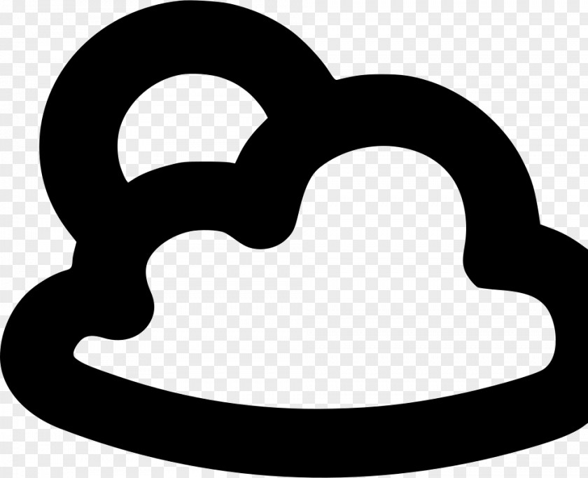 Partly Cloudy Emoji Clip Art Line PNG