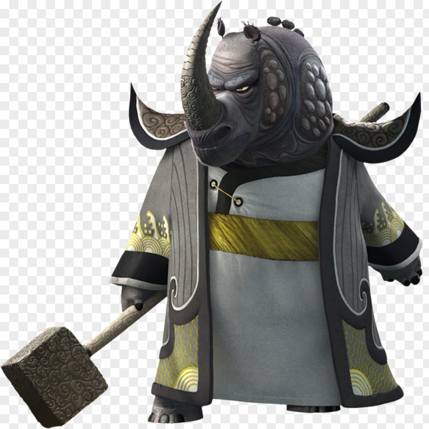 Rhino Po Tigress Master Thundering Lord Shen Tai Lung PNG