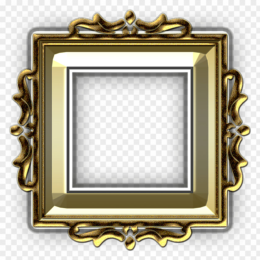 Square Frame Picture Frames PNG