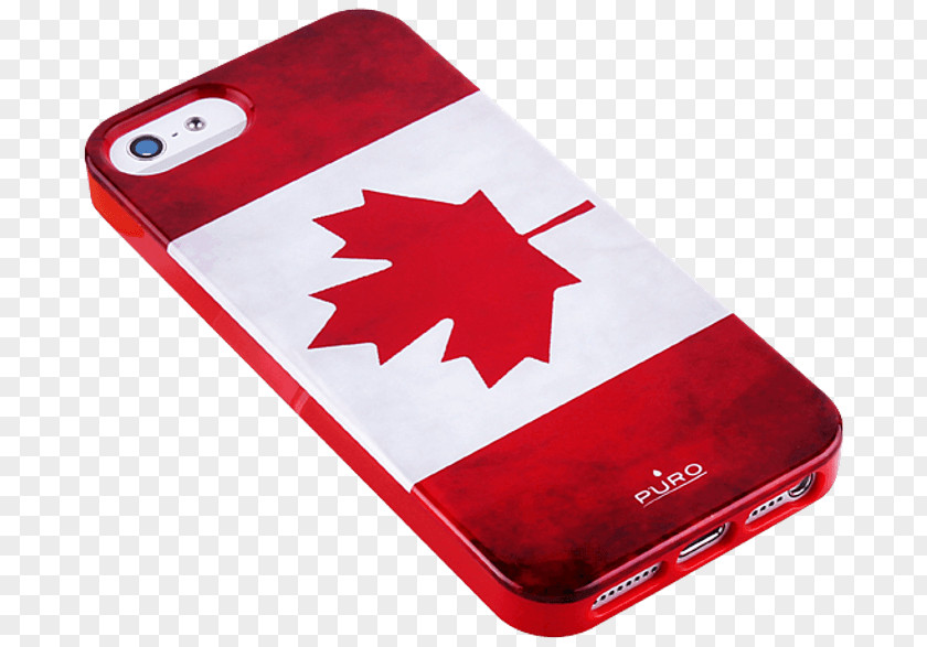 Canada Flag Of Car IPhone 5 PNG