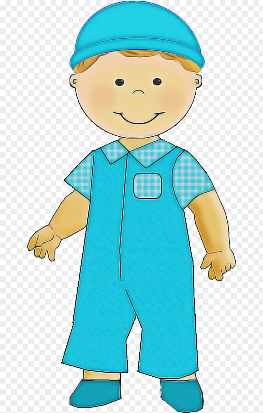 Cartoon Child Costume Scrubs Physician PNG