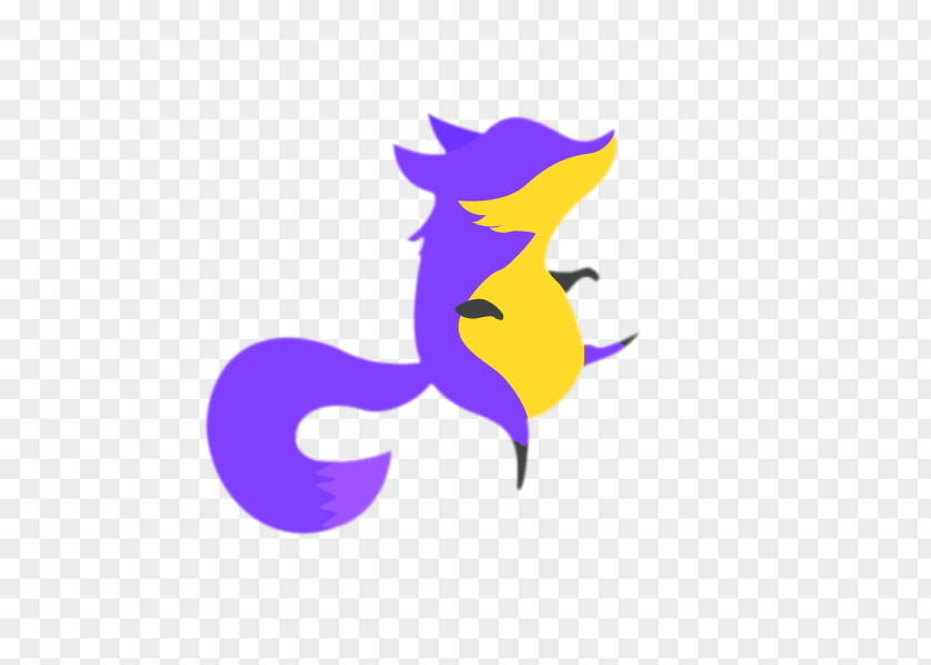 Purple Fox Clip Art PNG
