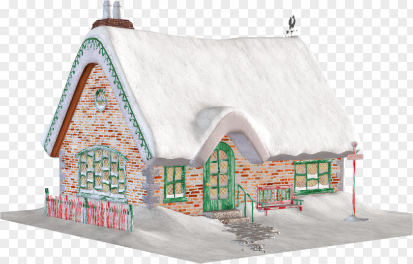 Snowy Cottage Cliparts Santa Claus Christmas Log Cabin Clip Art PNG