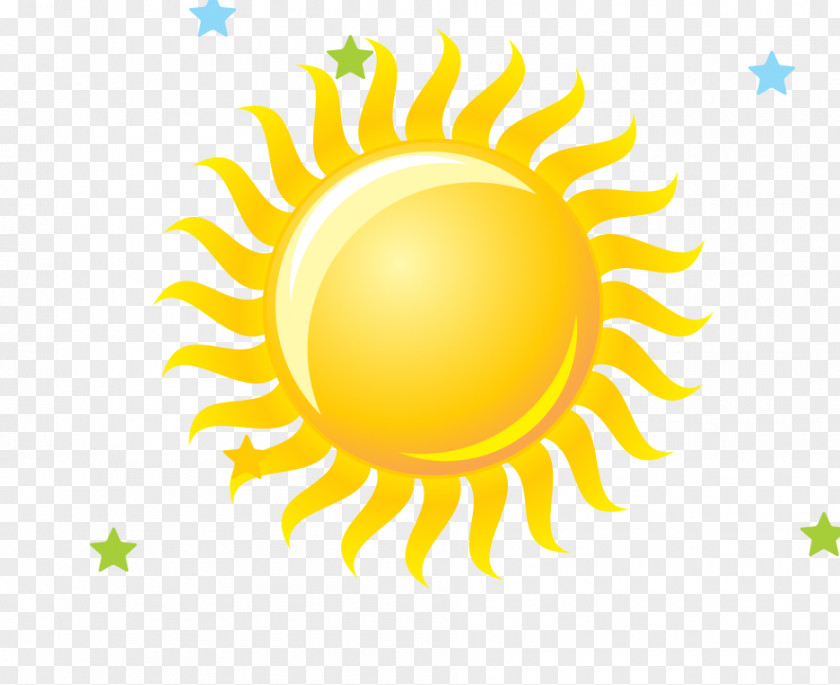 Vector Sun Computer File PNG