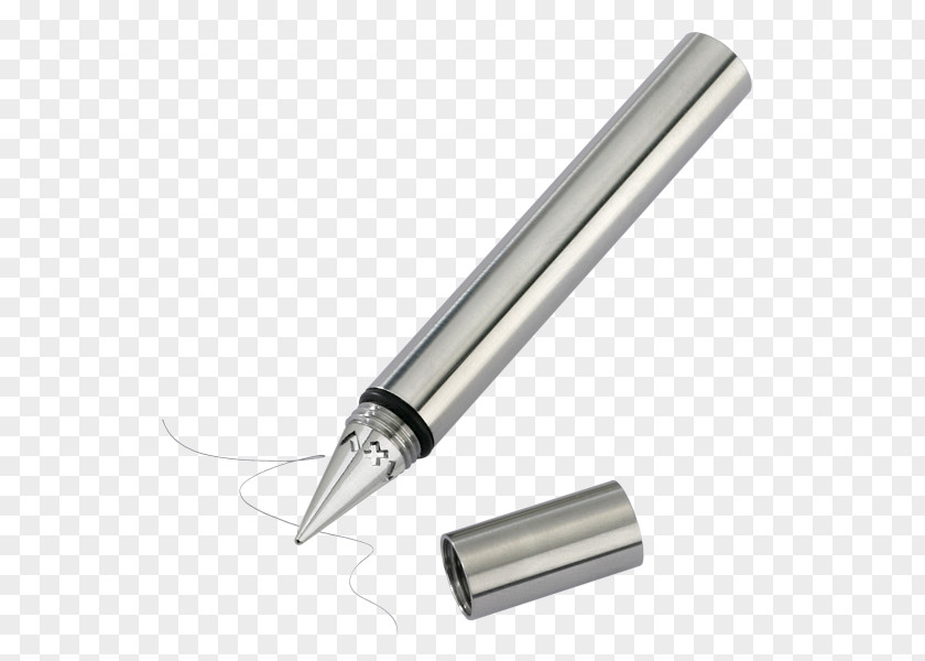 Curve Ring Paper Pencil Metal Ballpoint Pen PNG