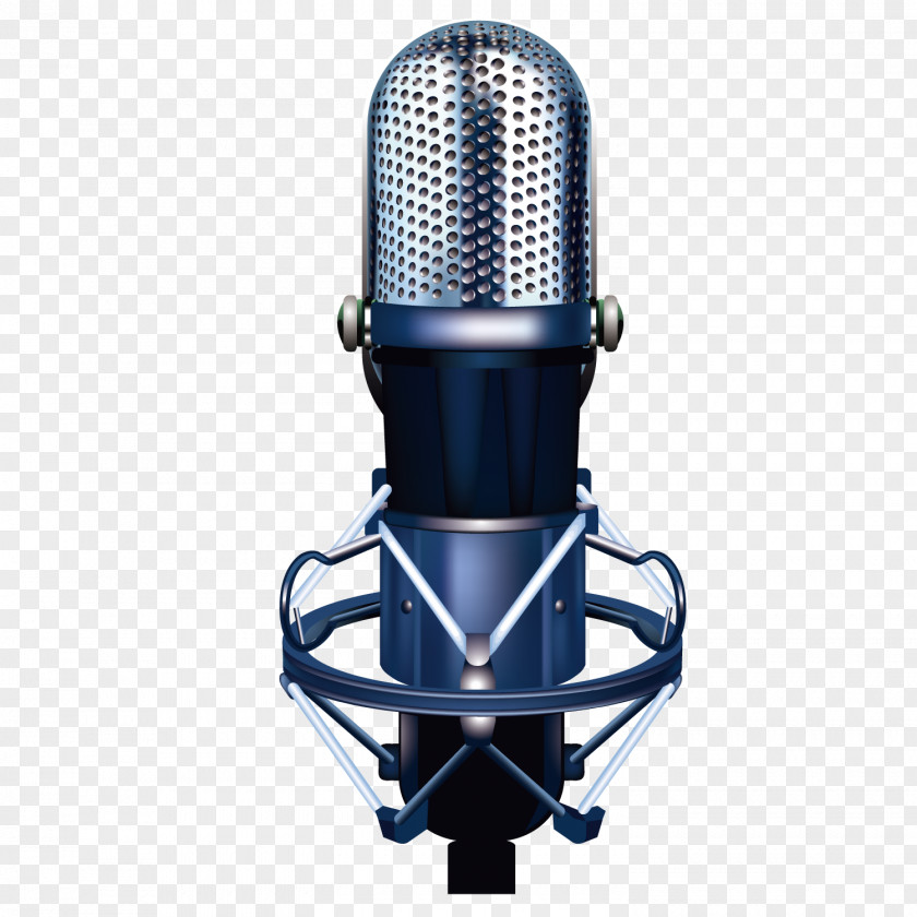 Fine Microphone Cartoon PNG