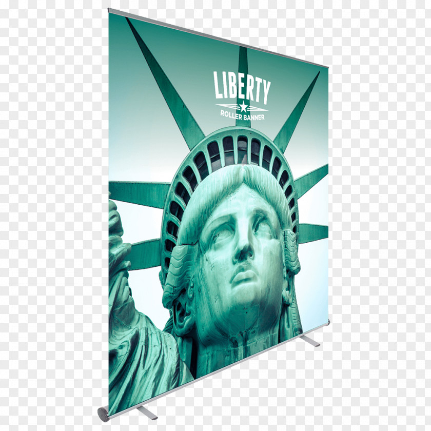 Liberty Banner Printing Flyer Presentation Folder PNG