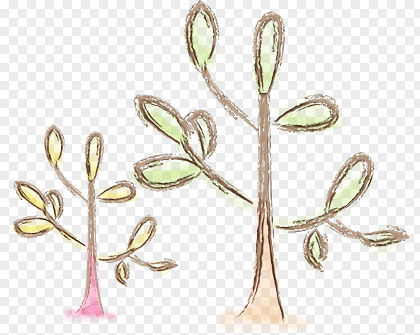 Plant Stem Twig Flower Jewellery Plants PNG