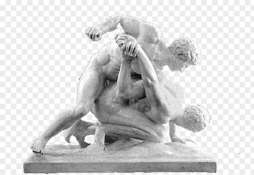 Wrestlers Ancient Greece Greek Wrestling Pankration PNG