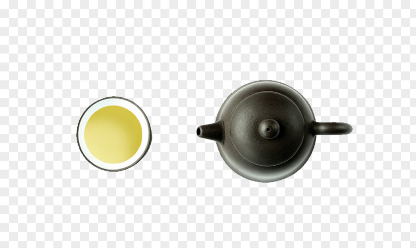 Teapot With Tea Green Mecha White PNG