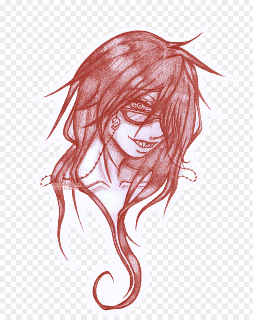 Yana Toboso Art Drawing Hair Sketch PNG