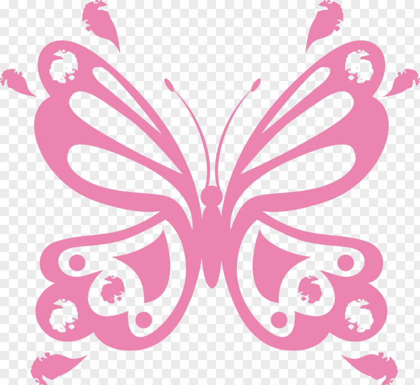 Butterfly Brush-footed Butterflies Visual Arts Clip Art PNG