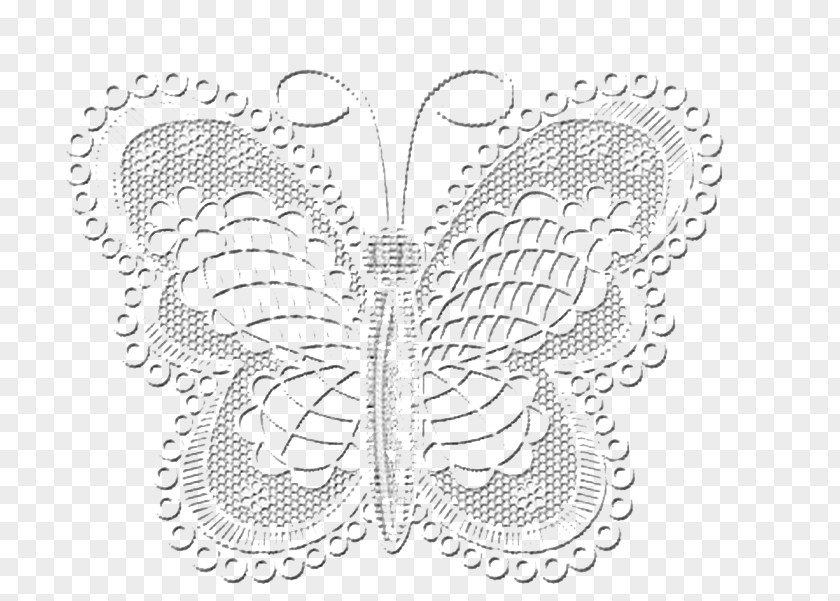 Butterfly Moth Lace Black And White Line Art PNG