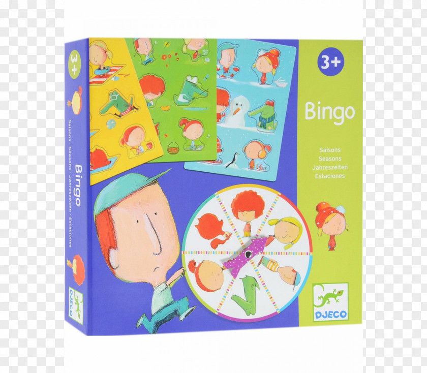 Djeco Bingo Board Game Jigsaw Puzzles PNG