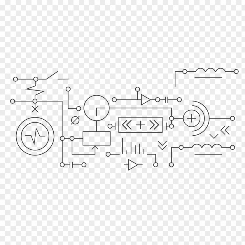 Line Drawing HTTP 404 Illustration PNG