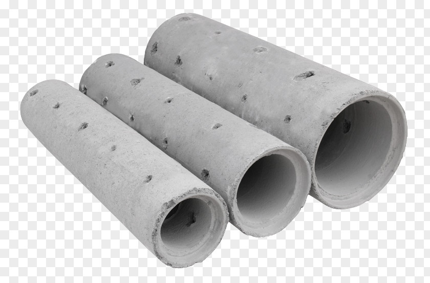 Pipe Concrete Cement Drainage Building Materials PNG