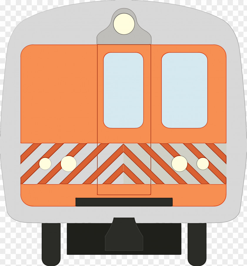 Rectangle Small Appliance Orange PNG