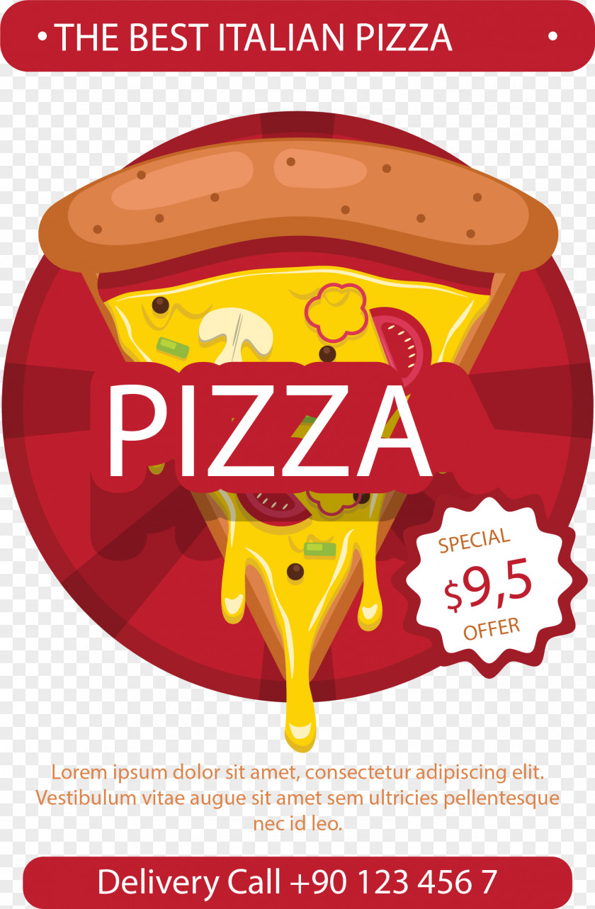 Triangle Cheese Pizza Fast Food PNG