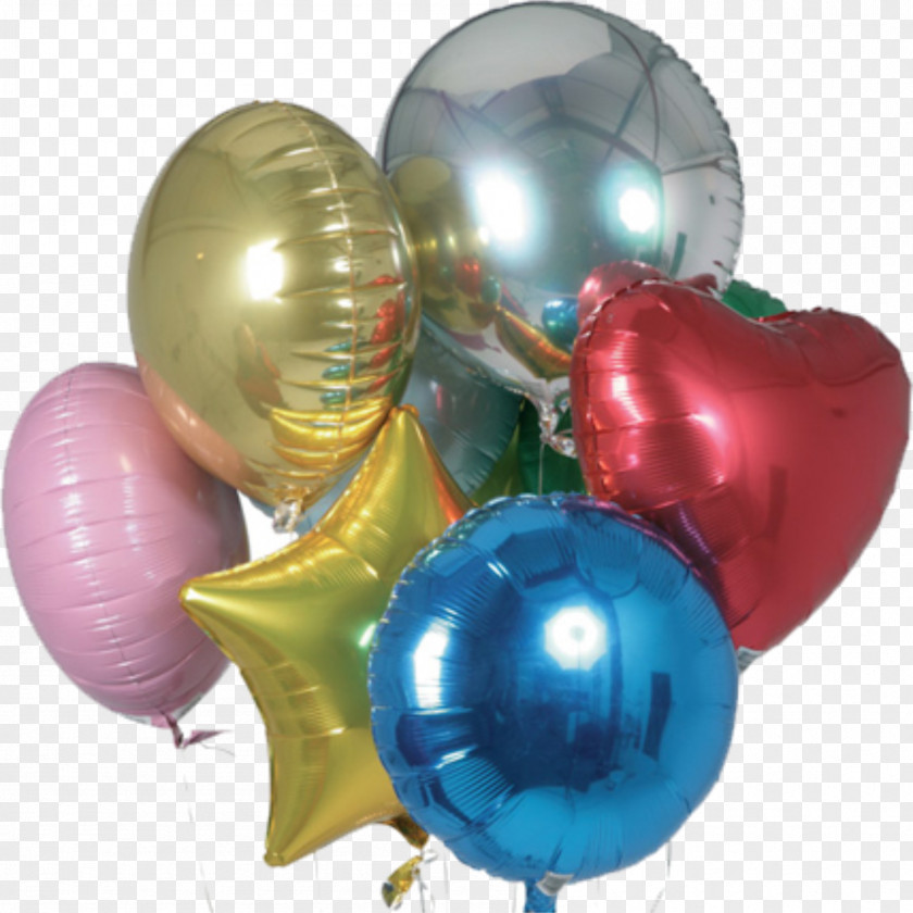 Balloon Mylar Party Toy Birthday PNG
