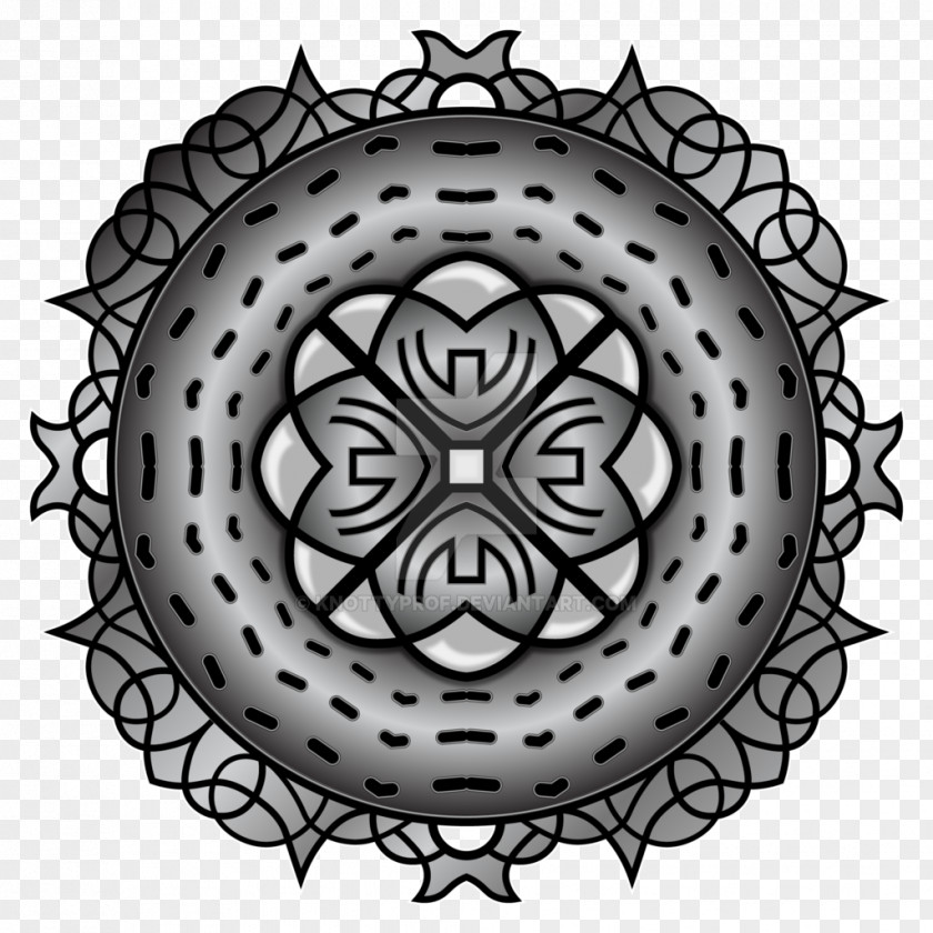 Car Rim Wheel Symmetry Pattern PNG