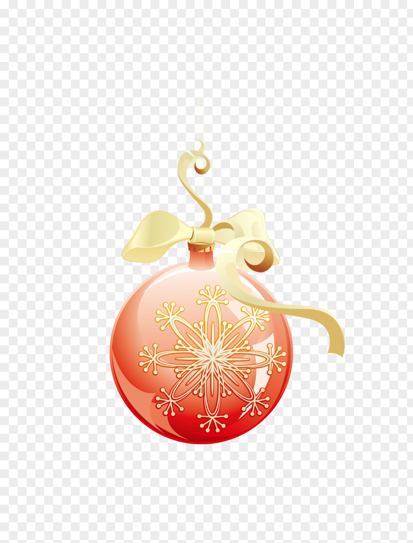 Christmas Bells Ornament Illustration PNG