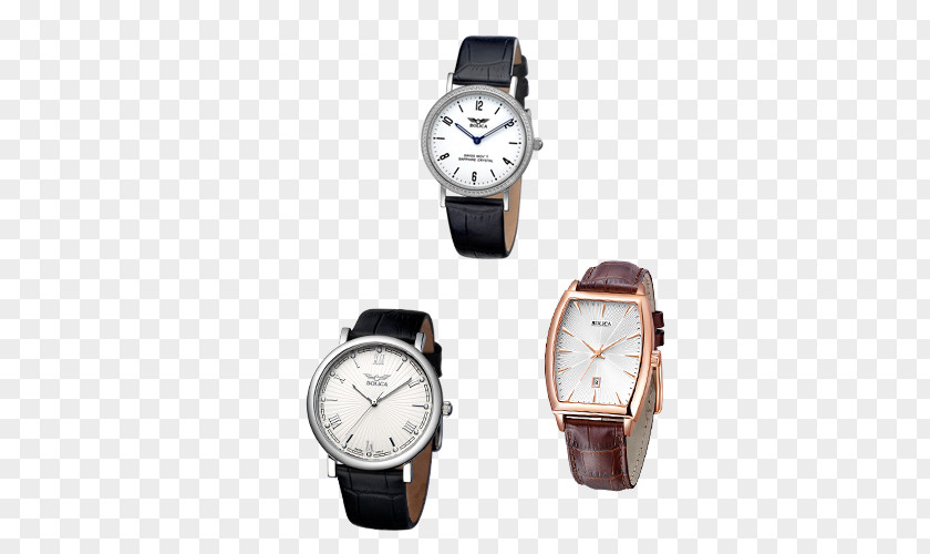Combination Leather Strap Watches Watch PNG