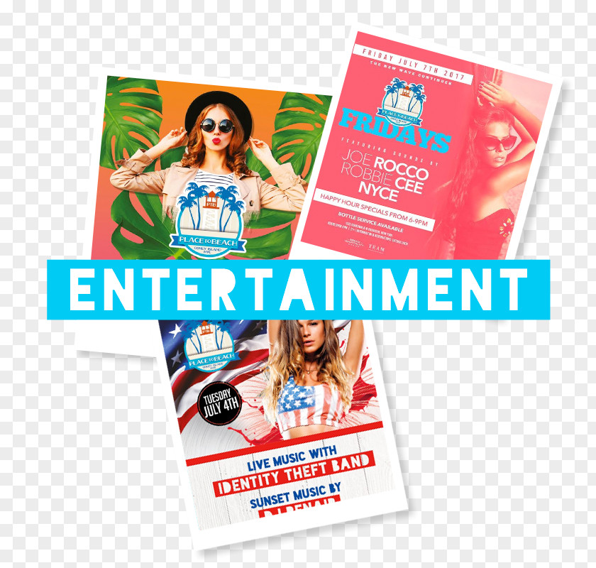 Entertainment Place Hair Coloring Flyer Brand PNG