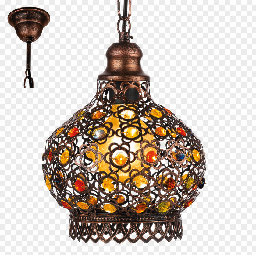 Glass Light Fixture Chandelier Pendant Lamp PNG