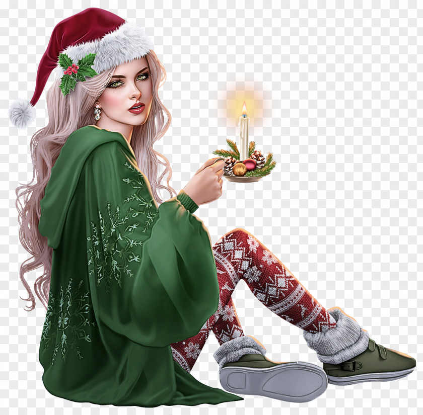 Green Clothing Costume Footwear Christmas PNG