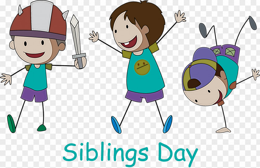 Happy Siblings Day PNG