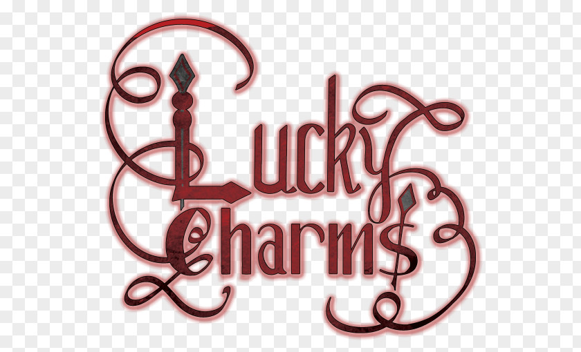 Lucky Charm Logo Graphic Designer Illustrator Letras PNG