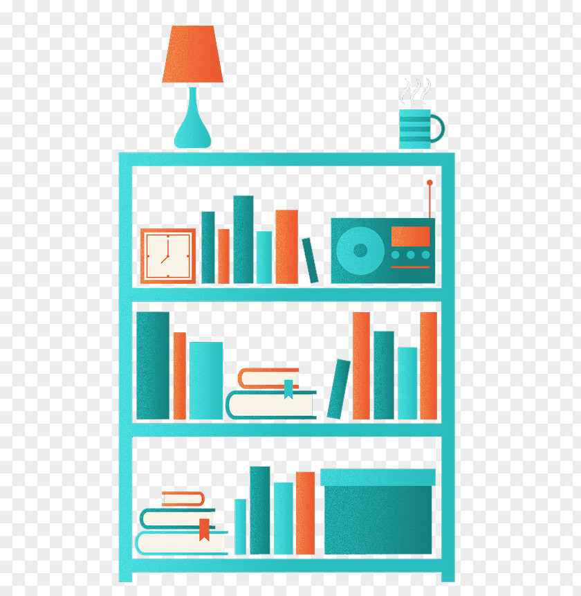 Mini Bookshelf Shelf Bookcase Furniture PNG