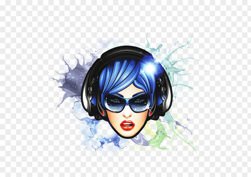 Music Woman Girl PNG Girl, Cool girl music clipart PNG