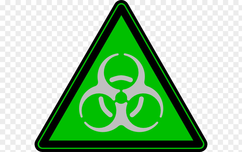 The Feature Of Northern Barbecue Biological Hazard Symbol Green Sign Clip Art PNG