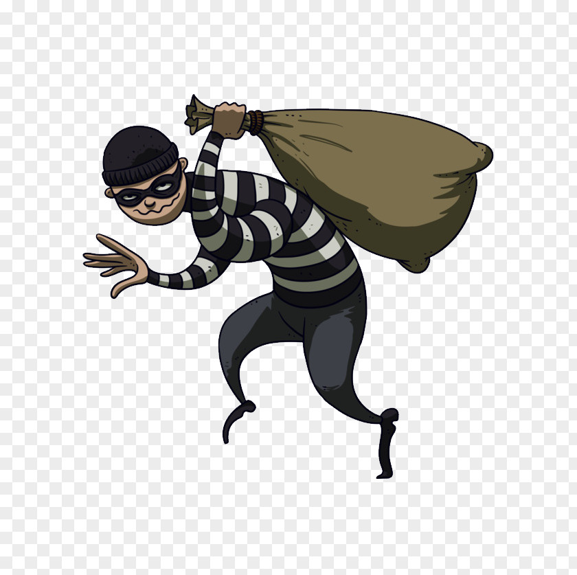 Thief Robbery Cartoon Theft Clip Art PNG