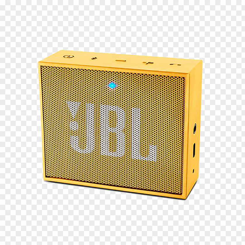 Ubl Logo JBL Go Loudspeaker Wireless Speaker Yellow PNG