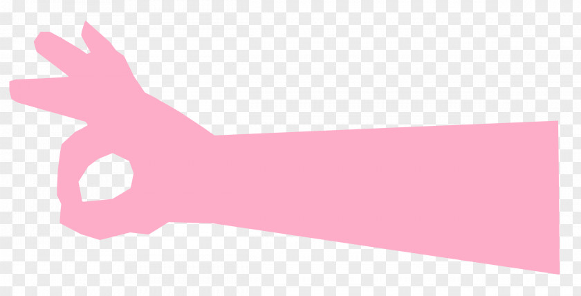 Line Thumb Product Design Graphics Pink M PNG