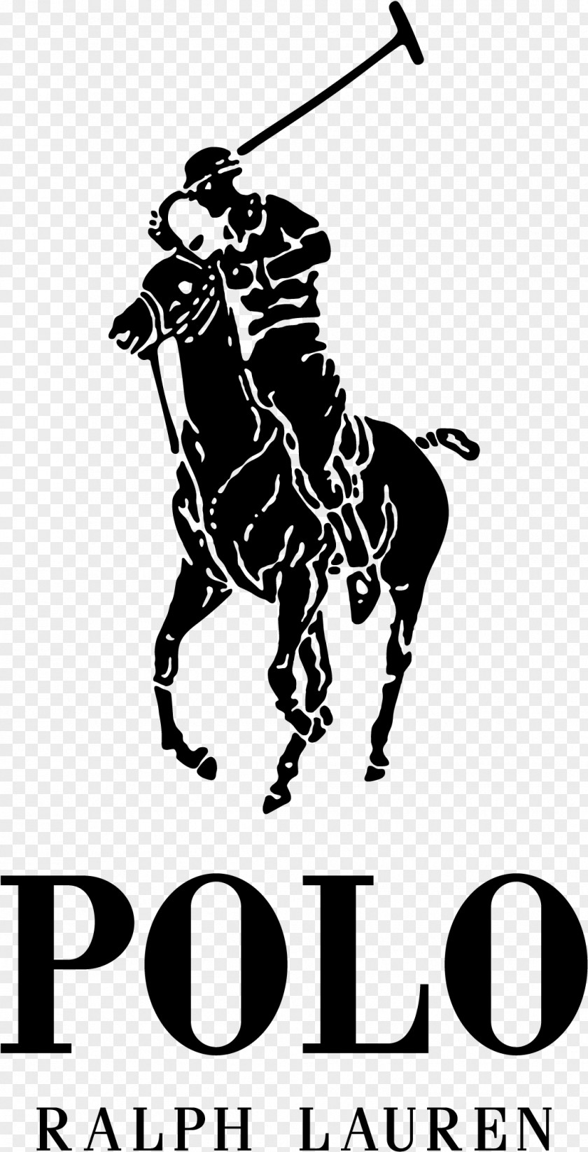 Mane Barrel Racing Ralph Lauren Logo PNG