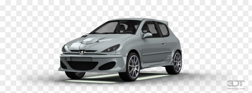 Peugeot 206 Alloy Wheel Subcompact Car City PNG