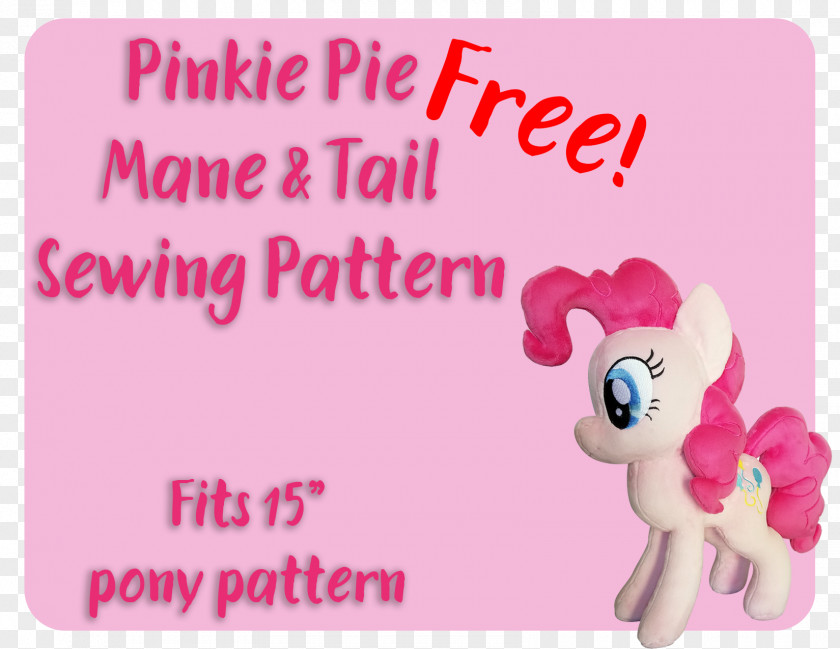 Sewing Pattern Pinkie Pie Pony Scootaloo Mane PNG