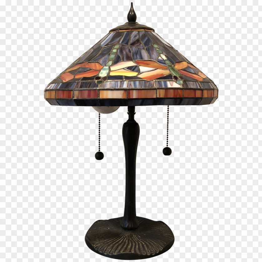 Simple Creative Stained Glass Chandelier Cafe Bar Lamp Table Light Window PNG