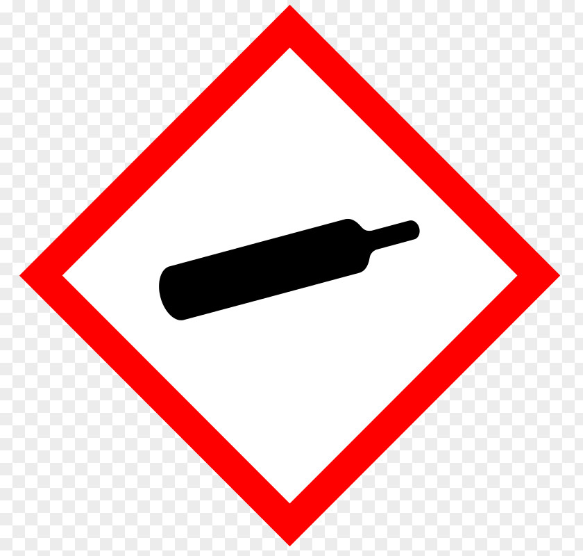 Symbol GHS Hazard Pictograms Globally Harmonized System Of Classification And Labelling Chemicals Gas Cylinder PNG