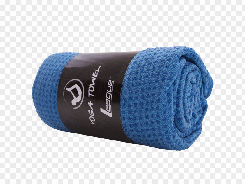 Towel Textile Clothing Yoga & Pilates Mats Blue PNG