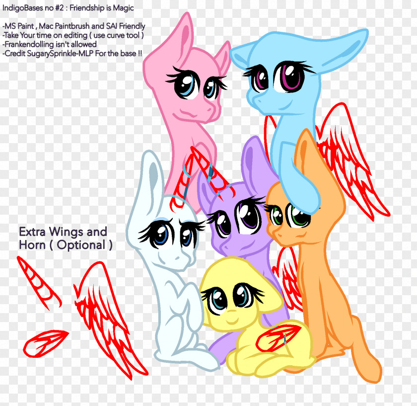 Unicorn Whiskers Pony Magic Clip Art PNG