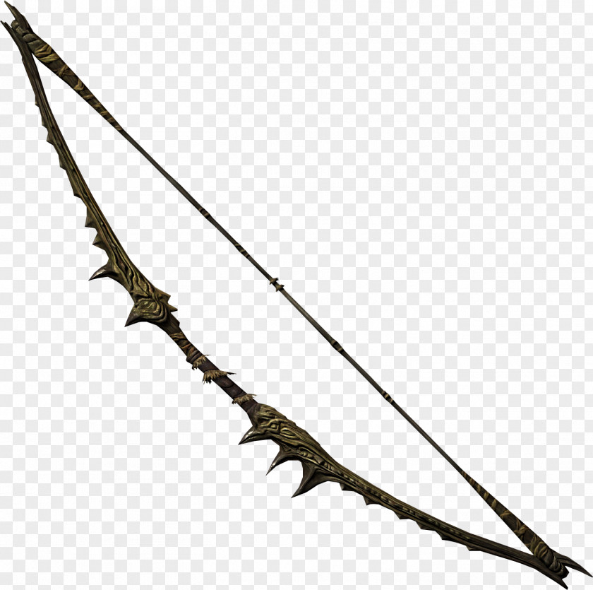 Arrow Bow The Elder Scrolls V: Skyrim Dungeons & Dragons Weapon And Crossbow PNG