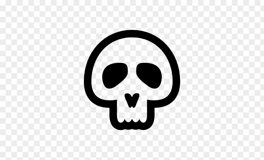 Skull Bone Symbol PNG