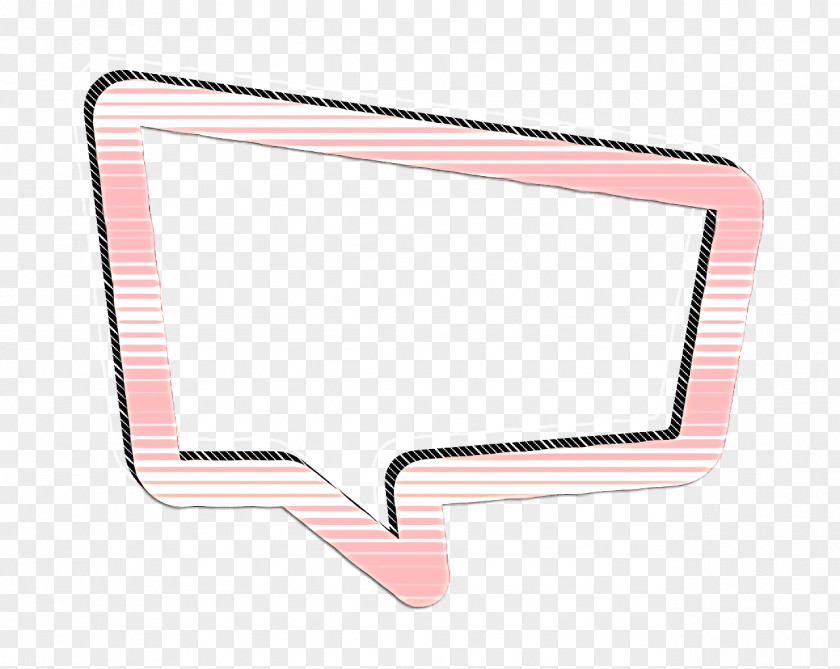 Speech Bubble Geometric Icon Speeches Talk PNG