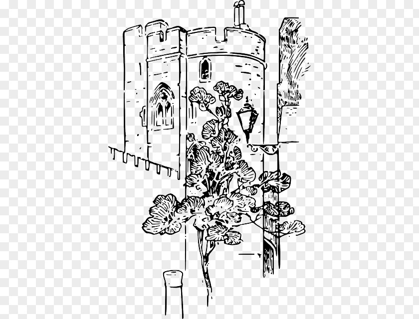 Tall Buildings The Great Tournament 2 Castle Coloring Pages Clip Art PNG