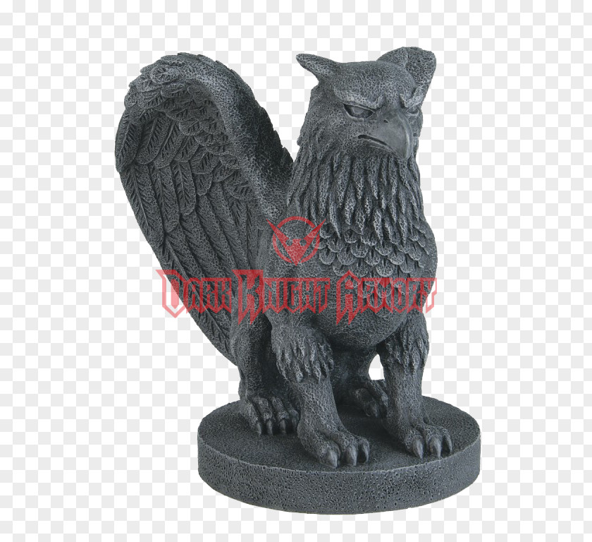 Griffin Gargoyle Sculpture Statue Figurine PNG