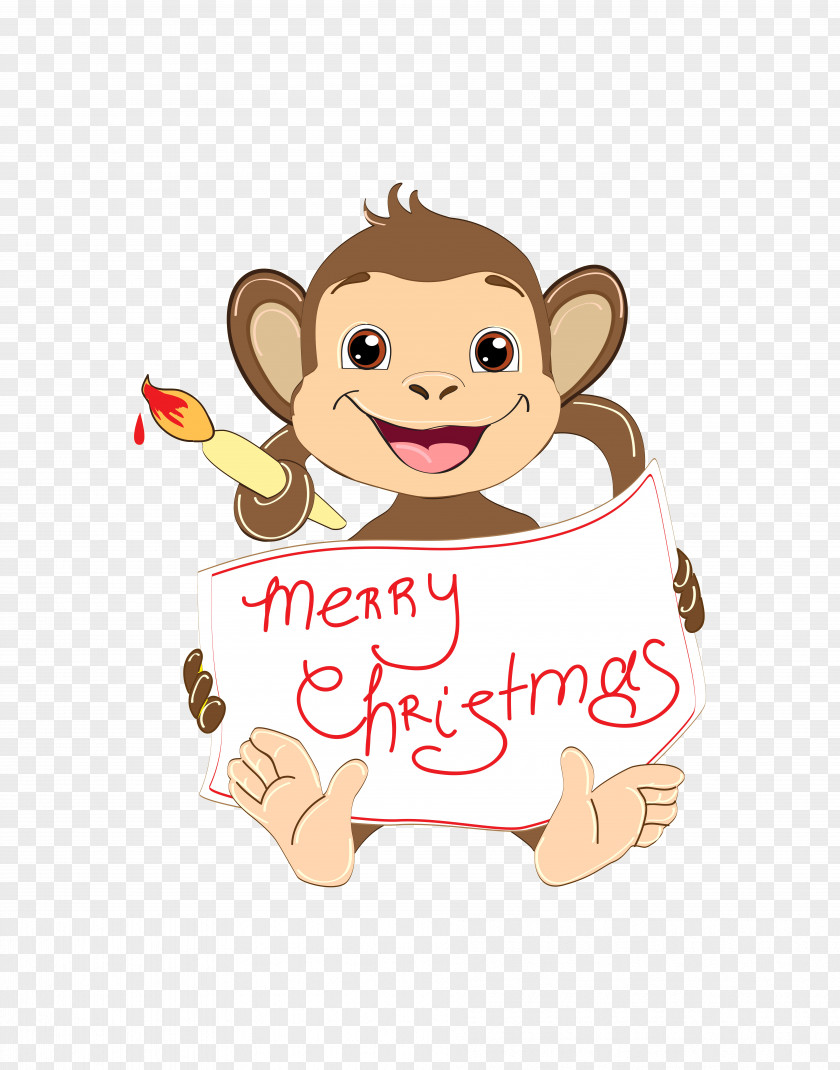 Monkey Cartoon Animals Chinese New Year Years Resolution PNG